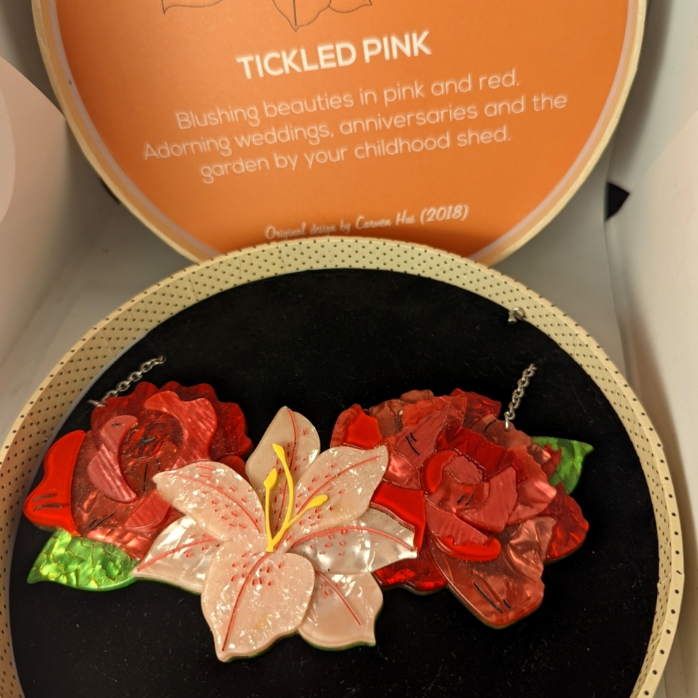 Tickled Pink Large Necklace